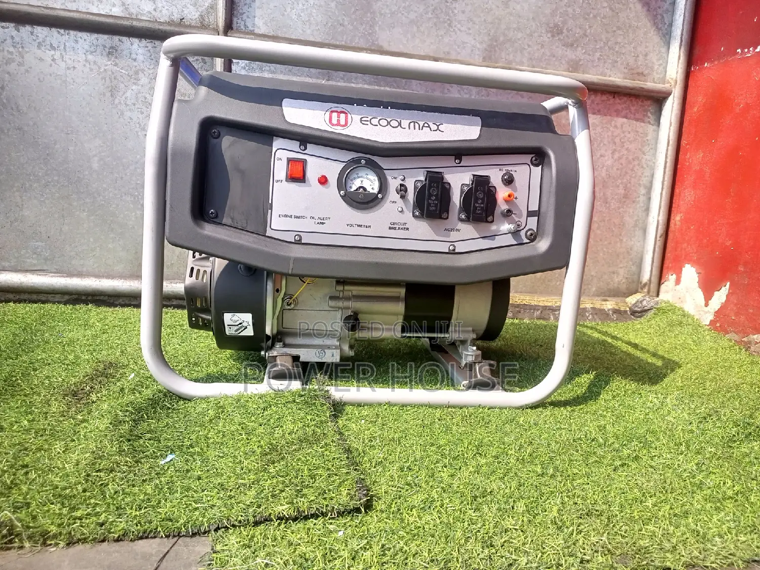 High Tech Ecoolmax Pullstart 7.5kva-8500w Geneset Geneset