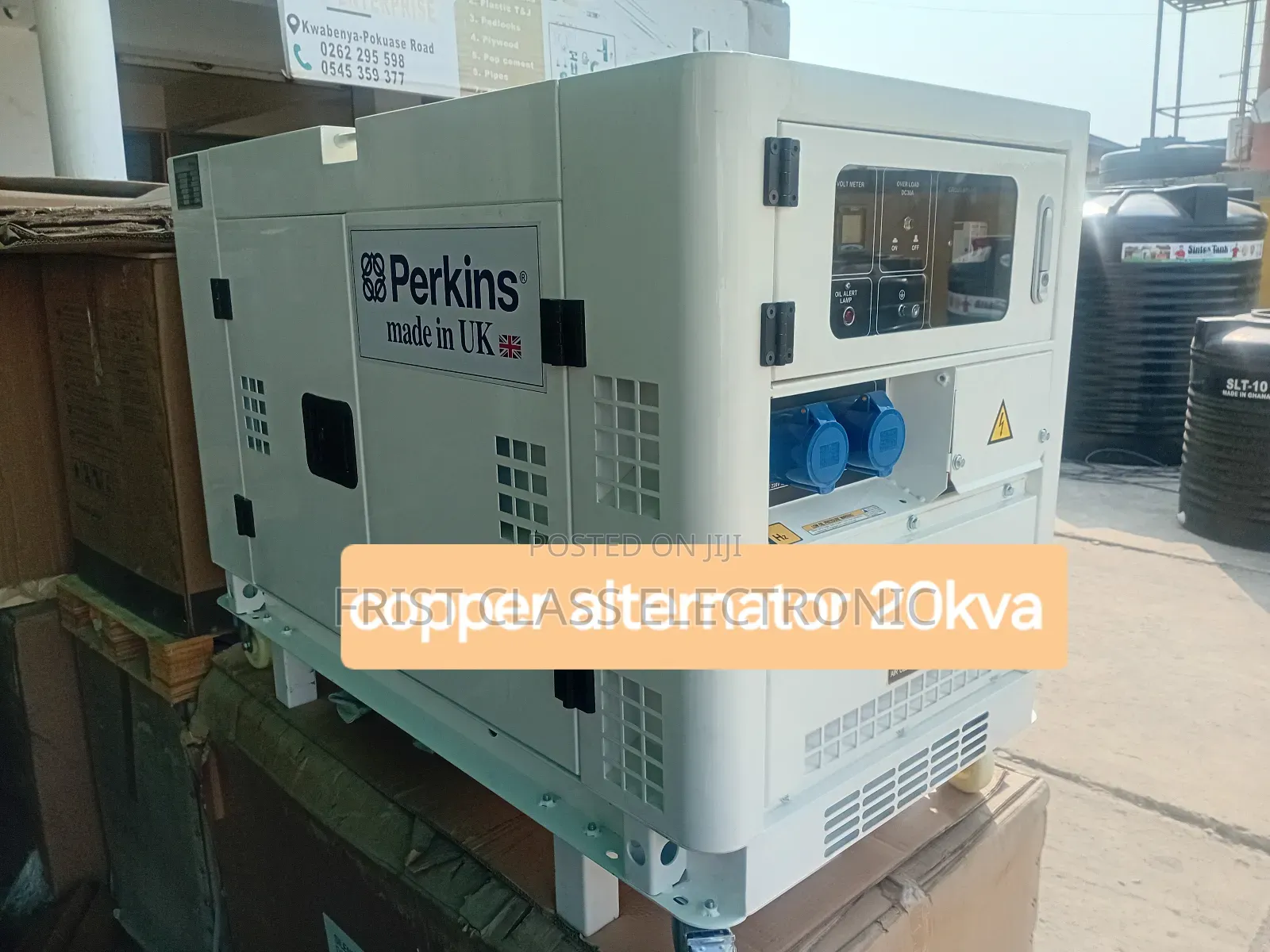 Productive Generator Perkins Diesel Engine Silent Generator
