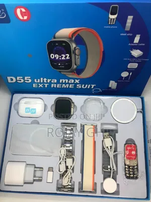 D55 Ultra Max Suit With Mini Phone Combo
- Silver