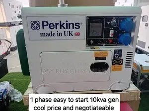 Dashing Perkin Diesel Silent Generator 10kva Power Efficient