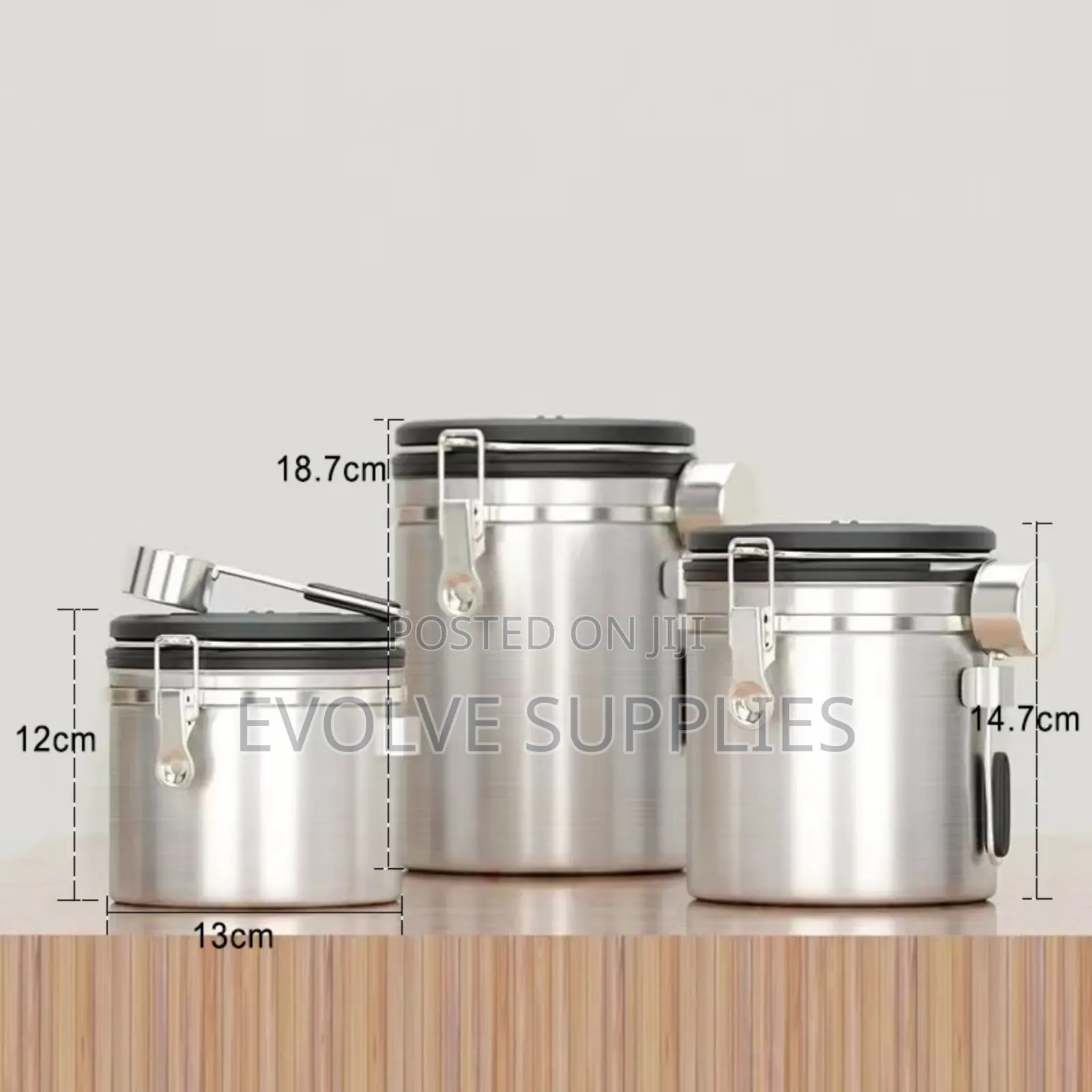 1.2L, 1.5L, 1.8L Coffee Beans Canisters