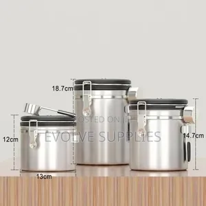 1.2L, 1.5L, 1.8L Coffee Beans Canisters