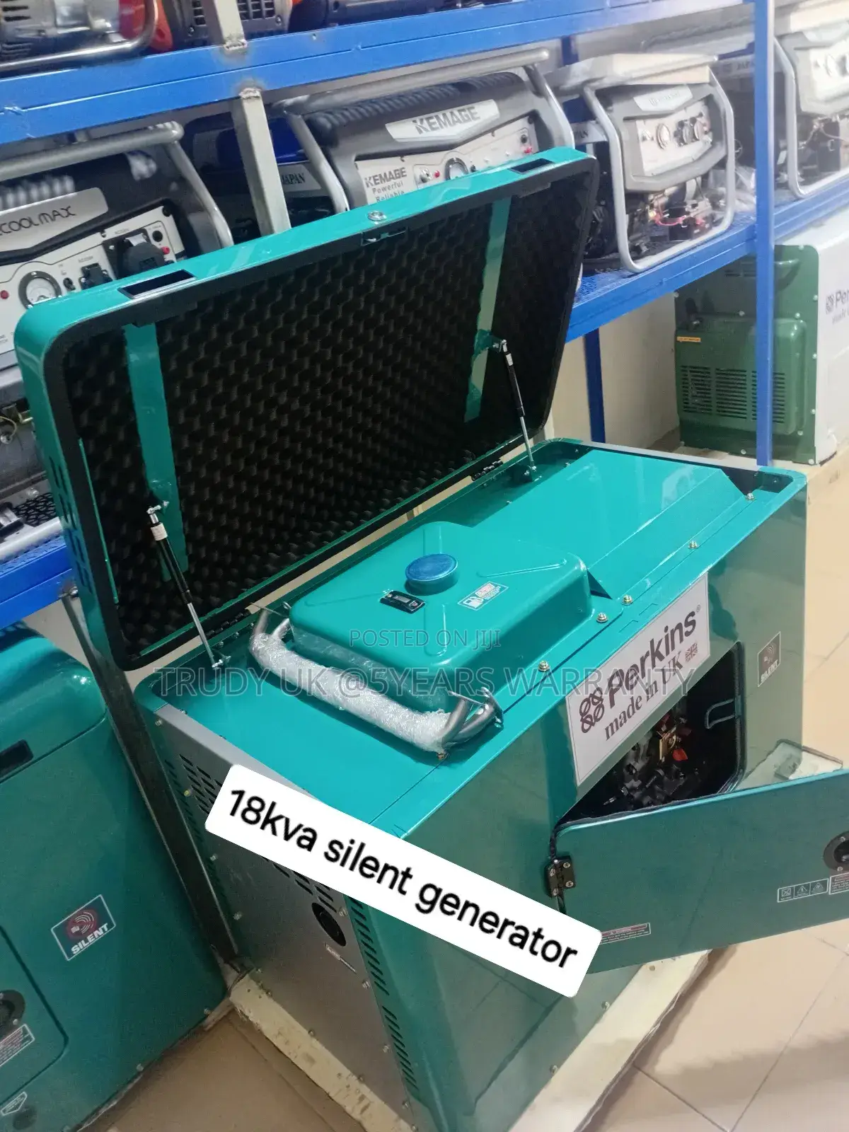 Stable 18kva 180,000wats Disel Silent Generator Perkins Made