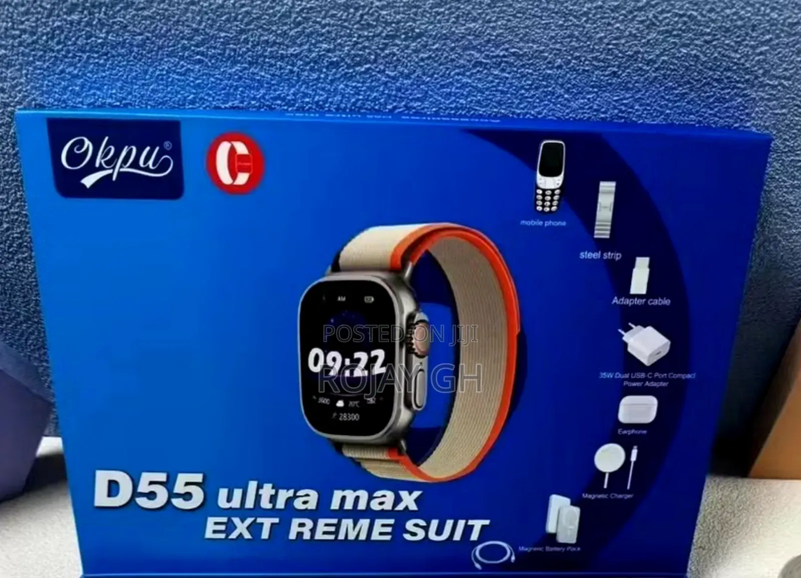 D55 Ultra Max Suit With Mini Phone Combo
- Silver