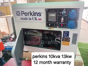 Perkins Uk Silent Generator 10kva With Wheels for Movement