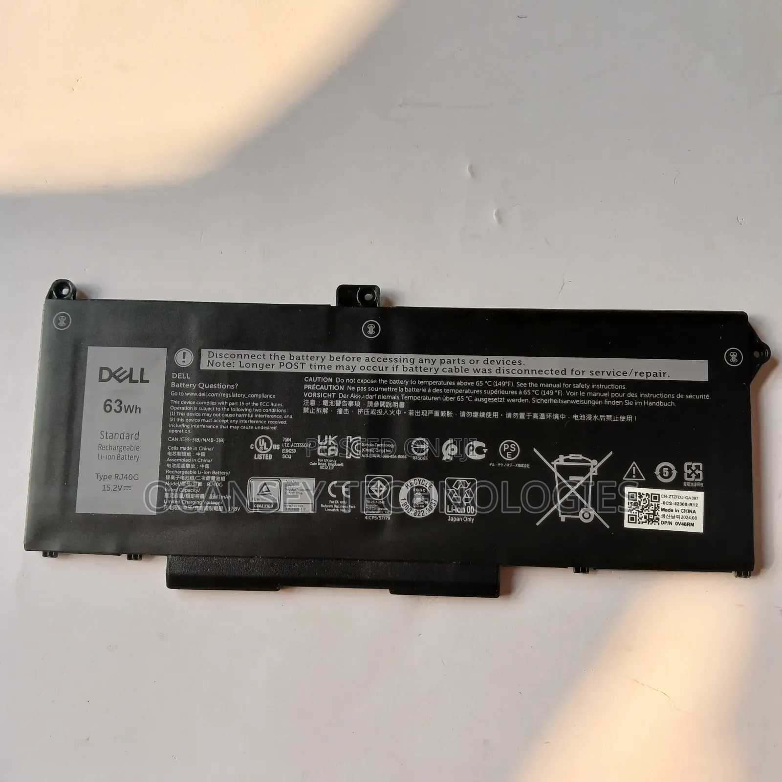 Original Dell Rj40g Battery For Latitude 5420 5520