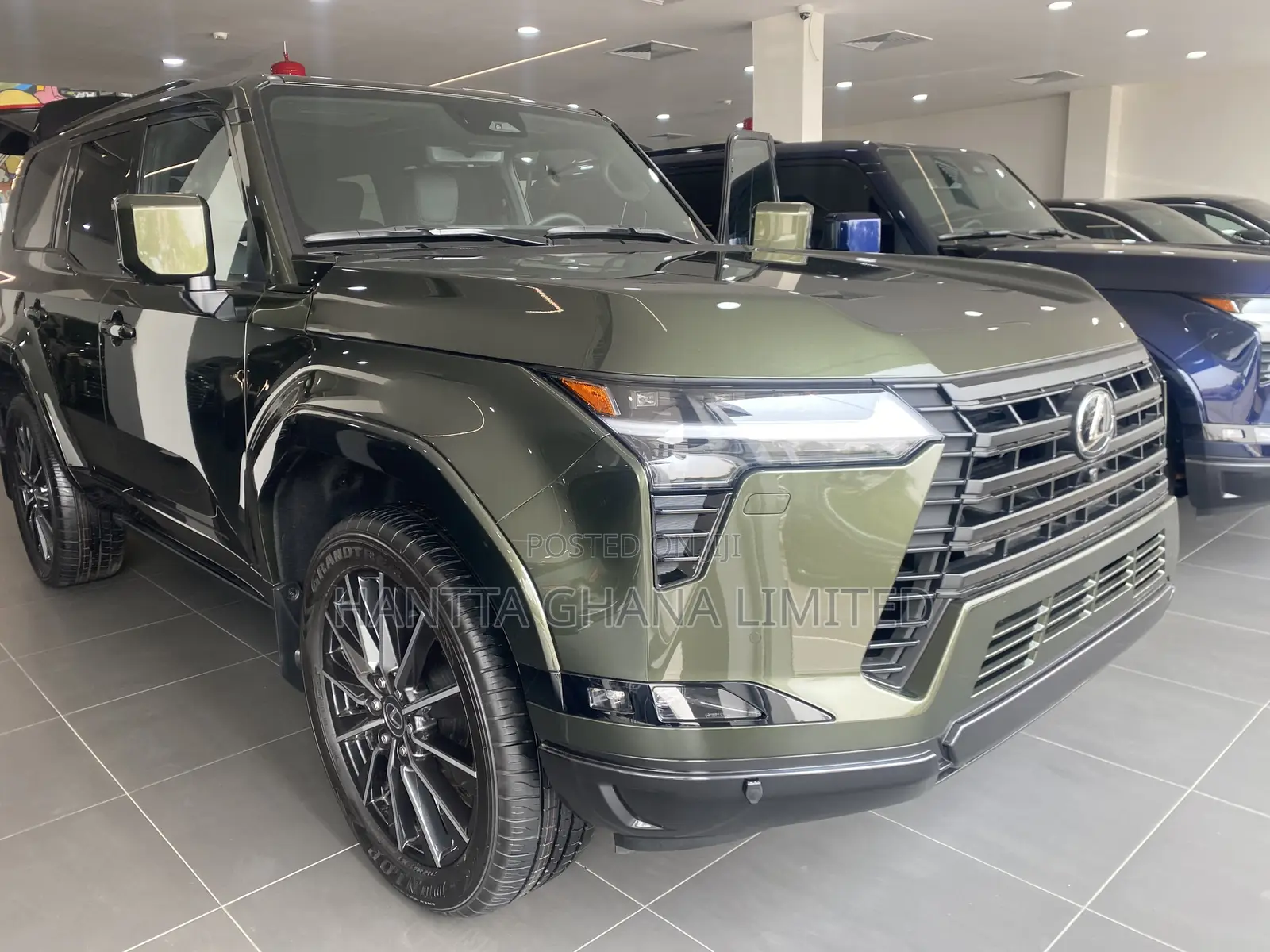 New Lexus GX 550 Overtrail 2024 Green