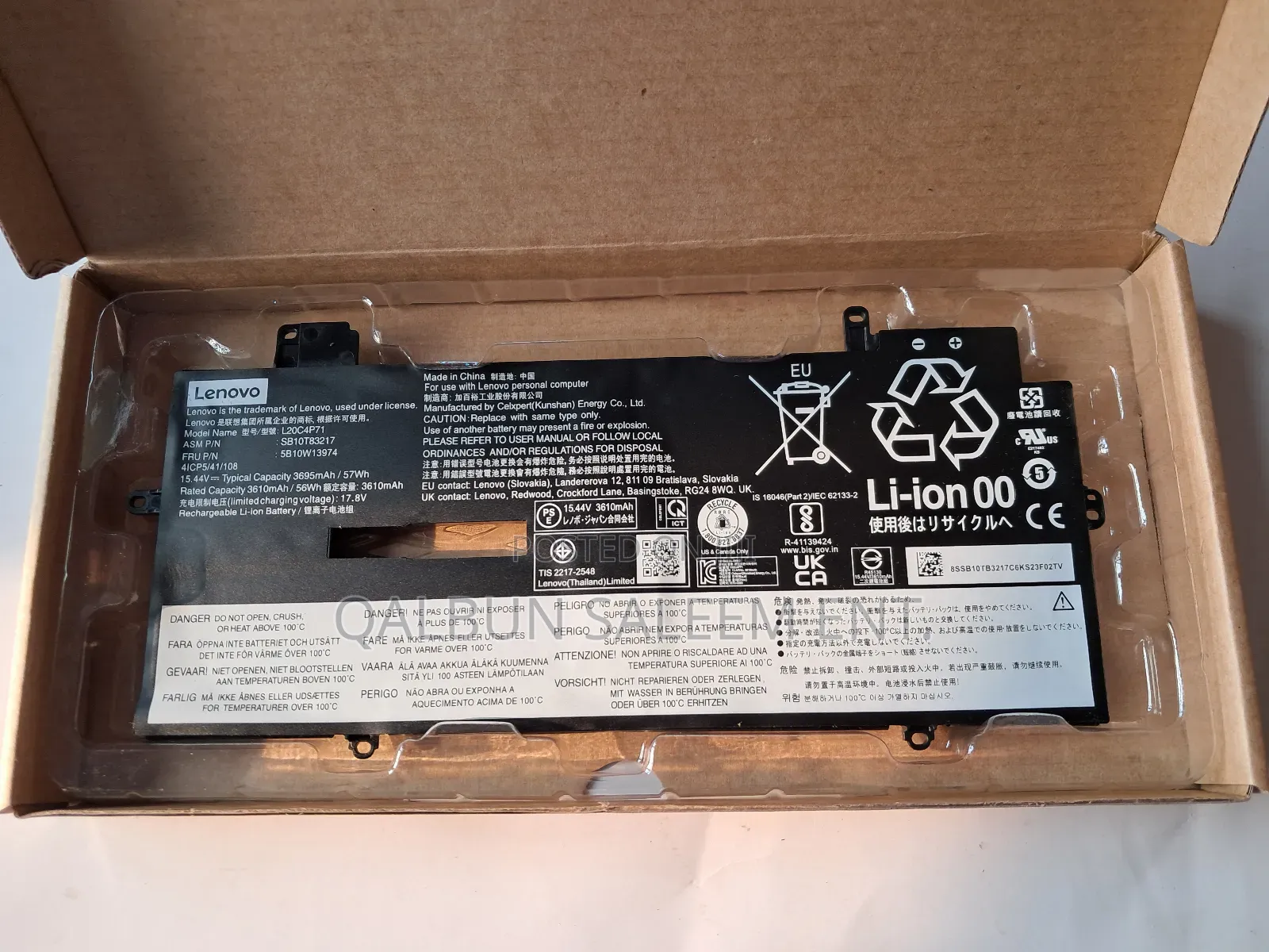 Lenovo L20C4P71 X1 Carbon 9th 10th X1 Yoga 6th 7th Battery