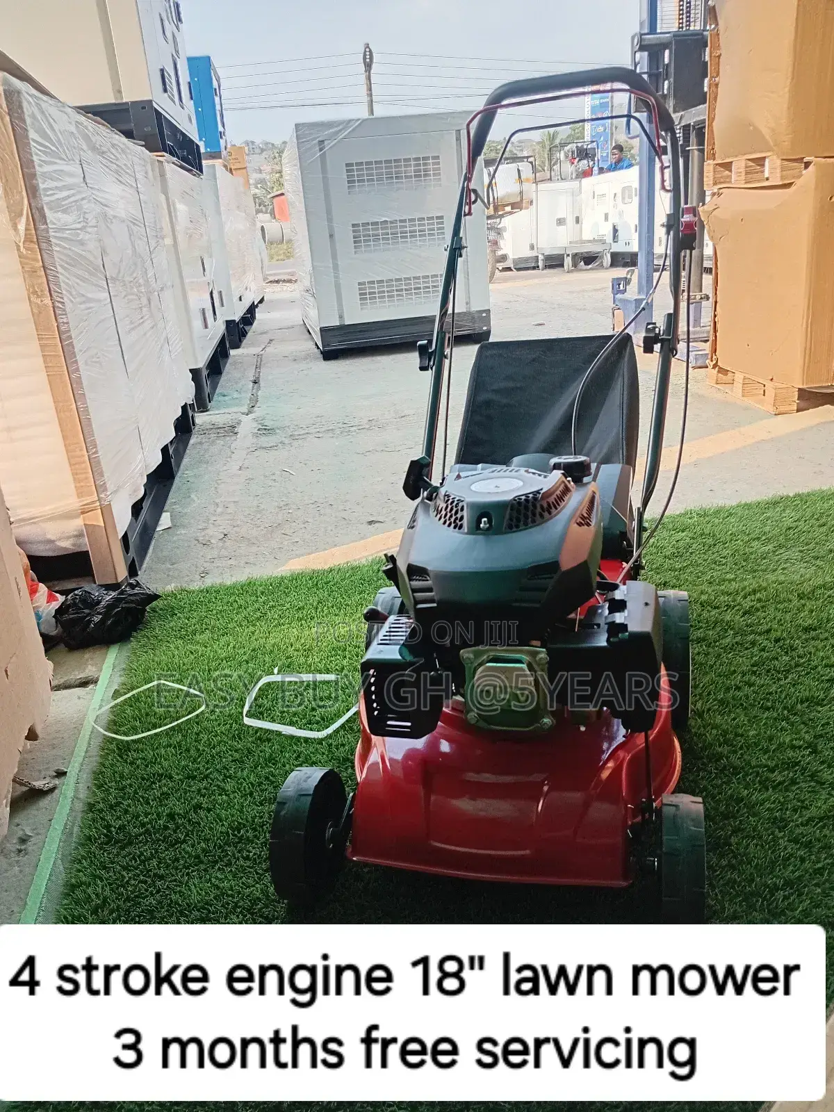 Hand Push 4 Stroke Engine 18 Inch Lawn Mower