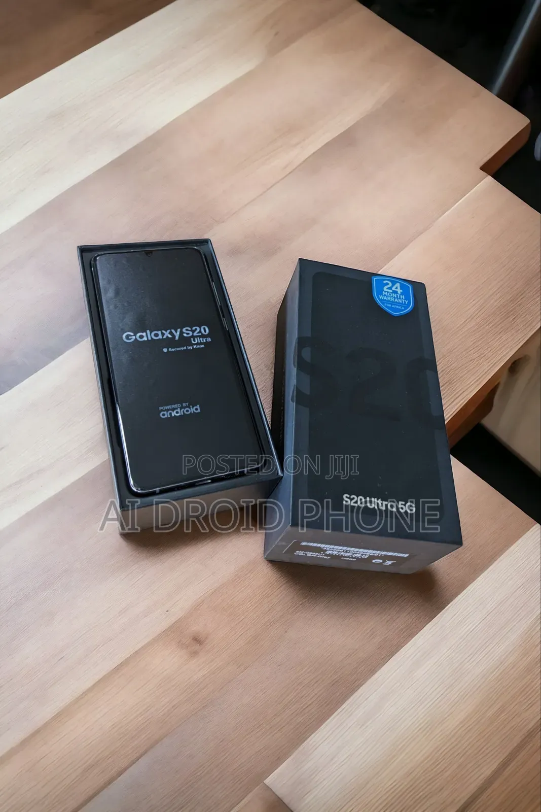 New Samsung Galaxy S20 Ultra 5G 128 GB Silver