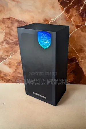 New Samsung Galaxy S20 Ultra 5G 128 GB Silver