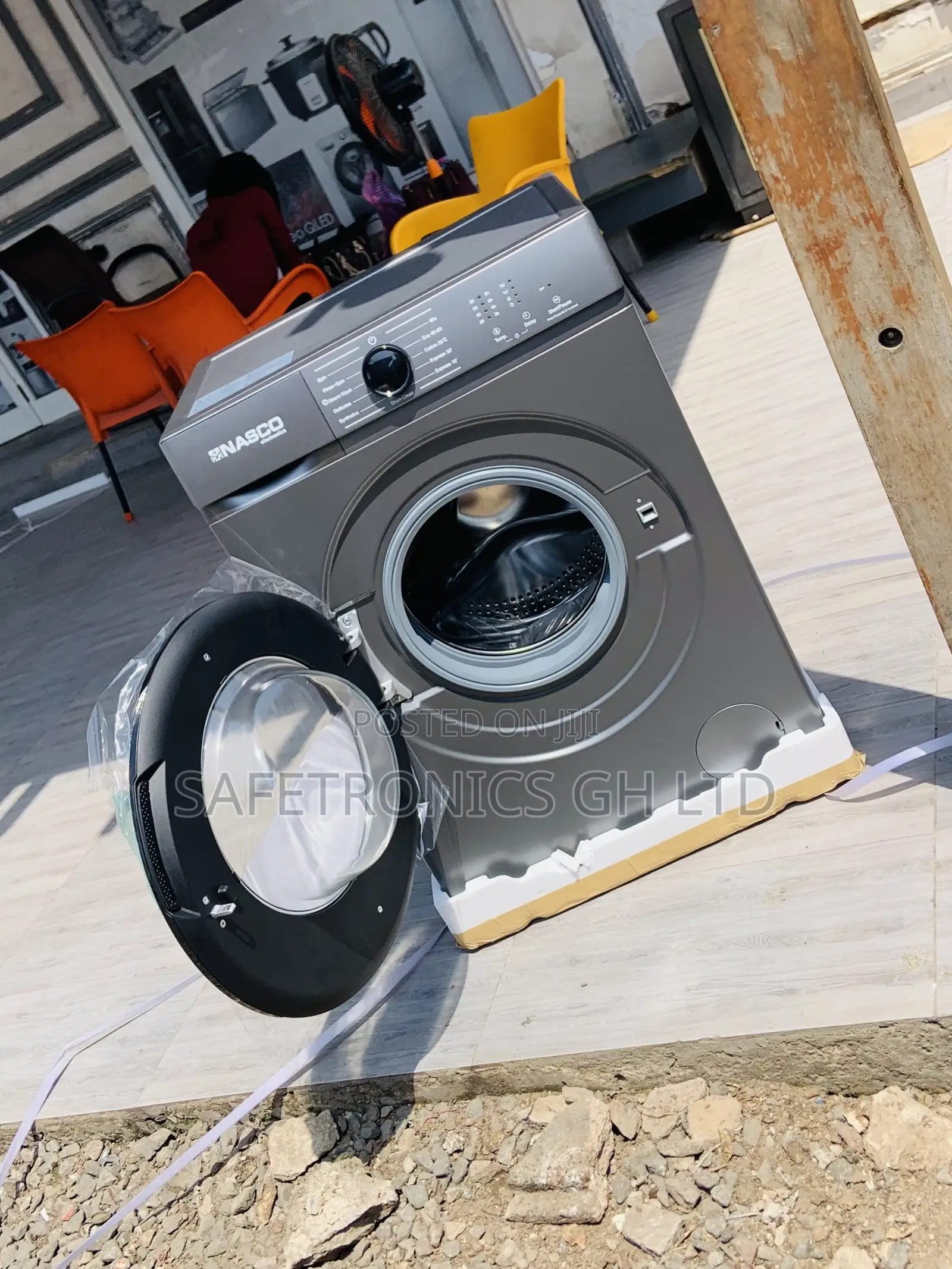 Inverter Nasco Fast Flow 8kg Frontload Fullauto Washer