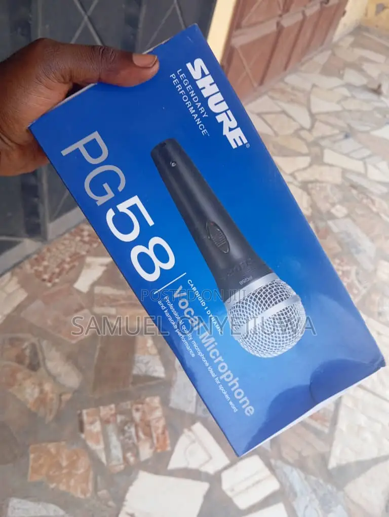 PG-58 Shure Cord Microphone