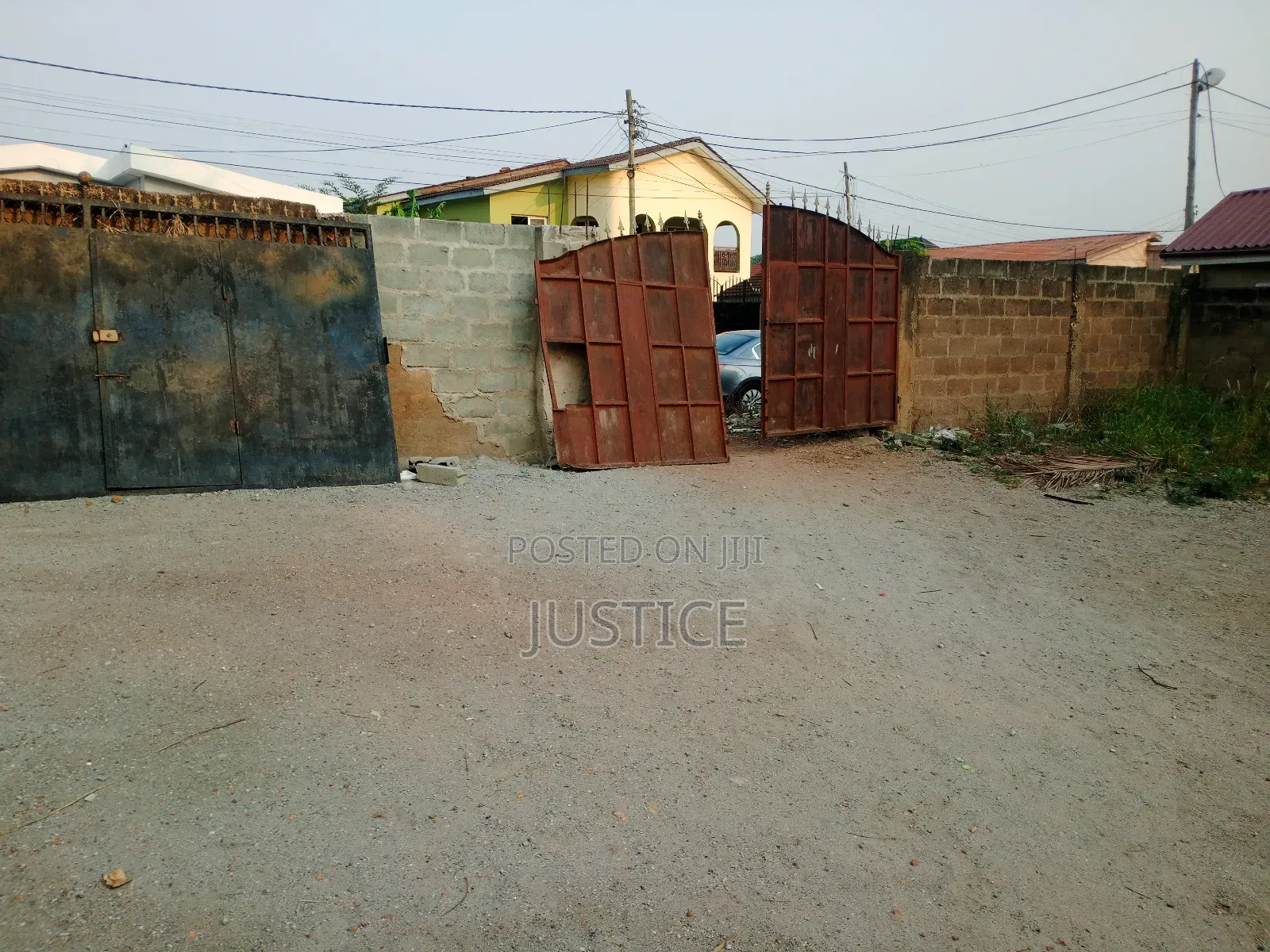 1 Acre Land on Side of Main Road West Legon