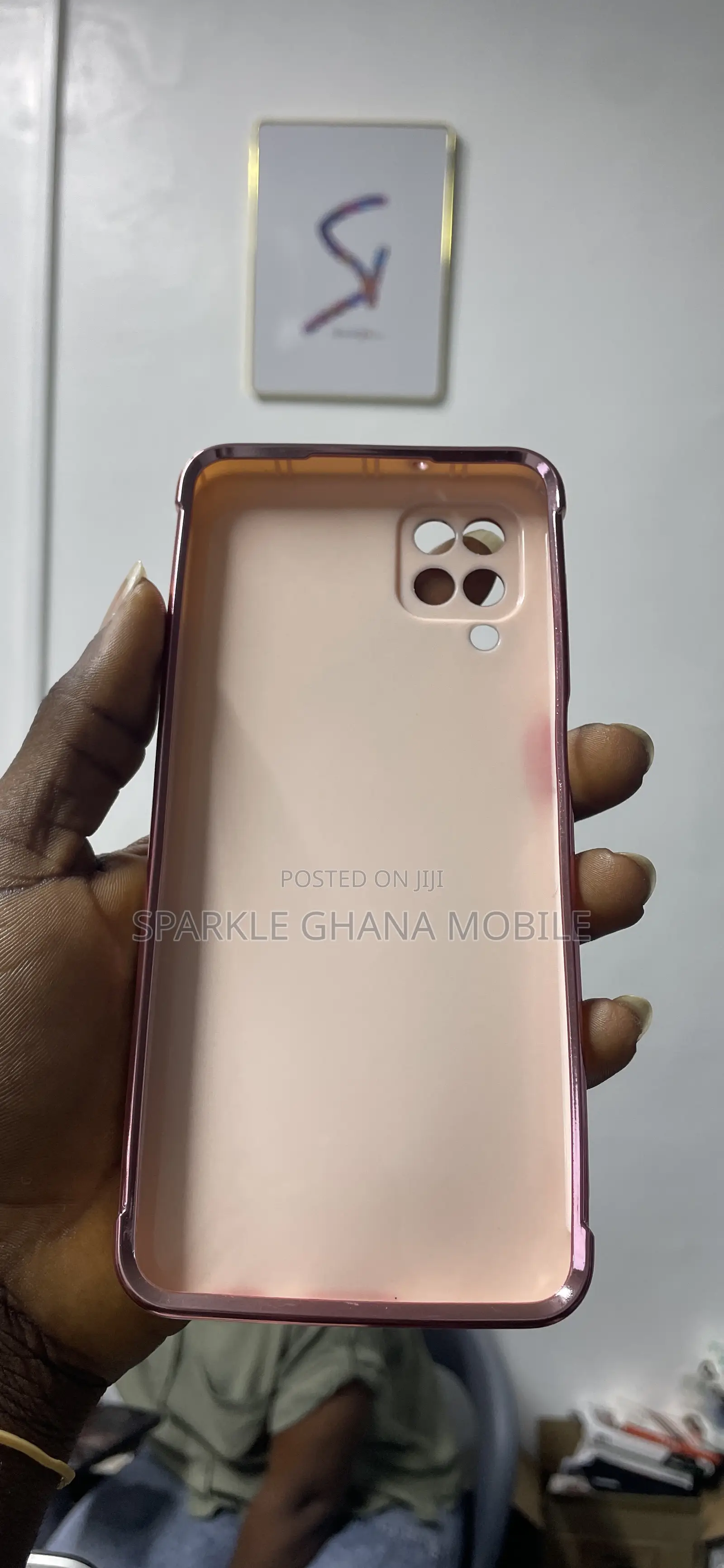 Pink Protective Cover for Samsung A12