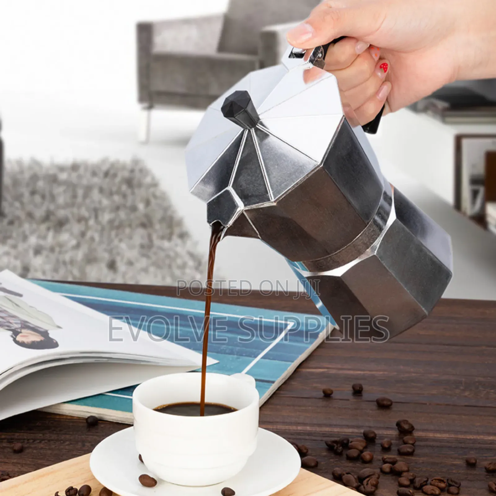 450ml 600ml Moka Pot