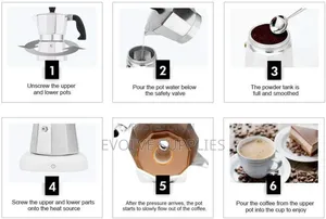 450ml 600ml Moka Pot