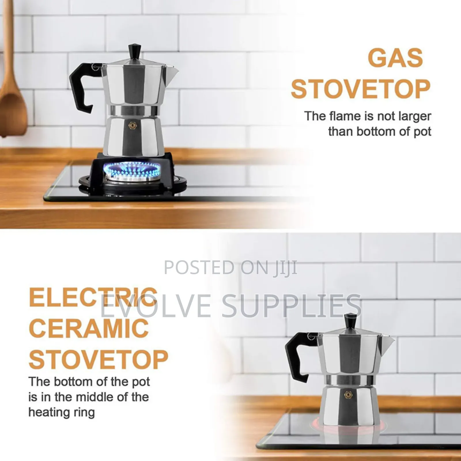 450ml 600ml Moka Pot