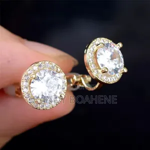 Men Clip Stud Earrings
