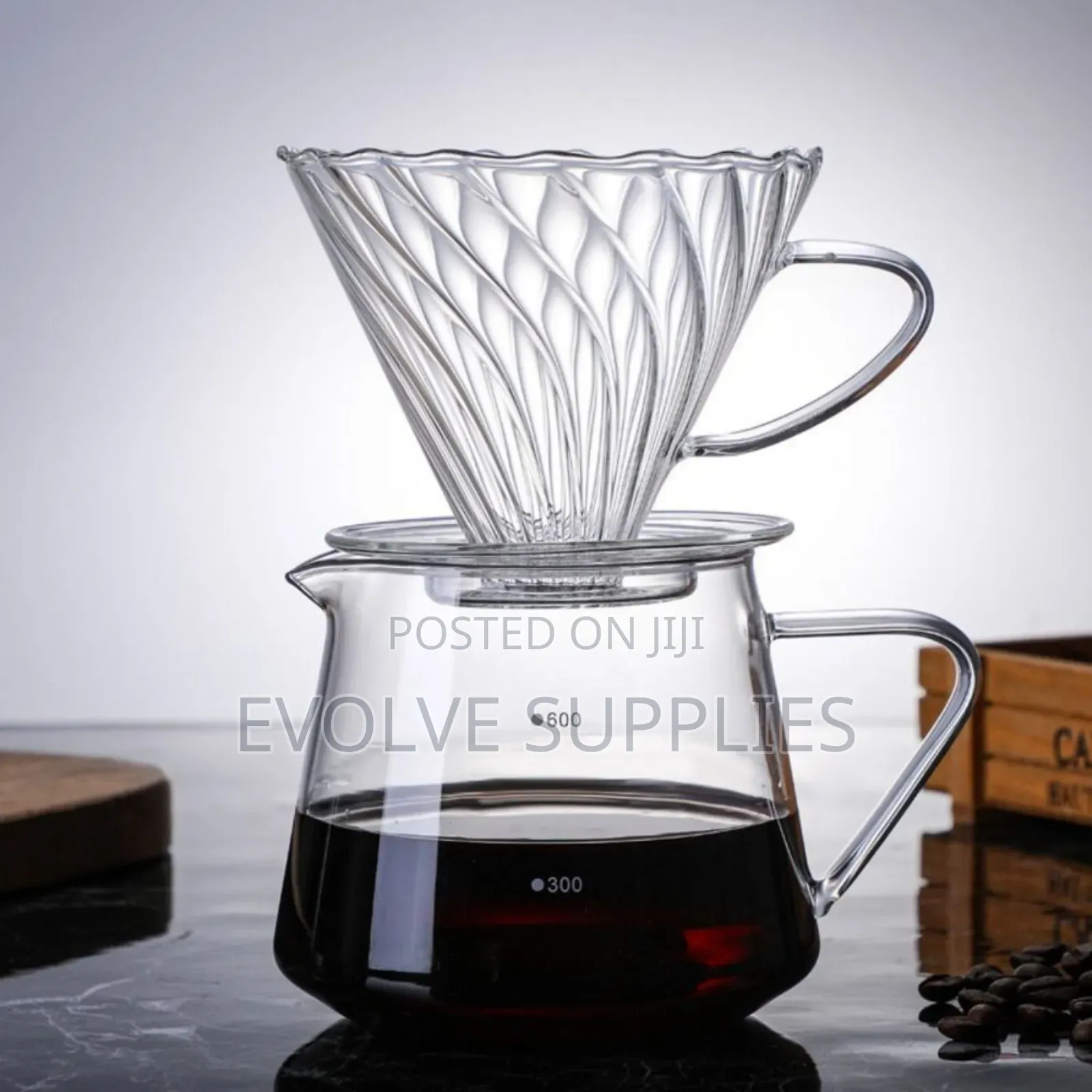 600ml With V60 Coffee Dripper