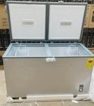 Nasco 2 Doors 400L Large Size Chest Freezer