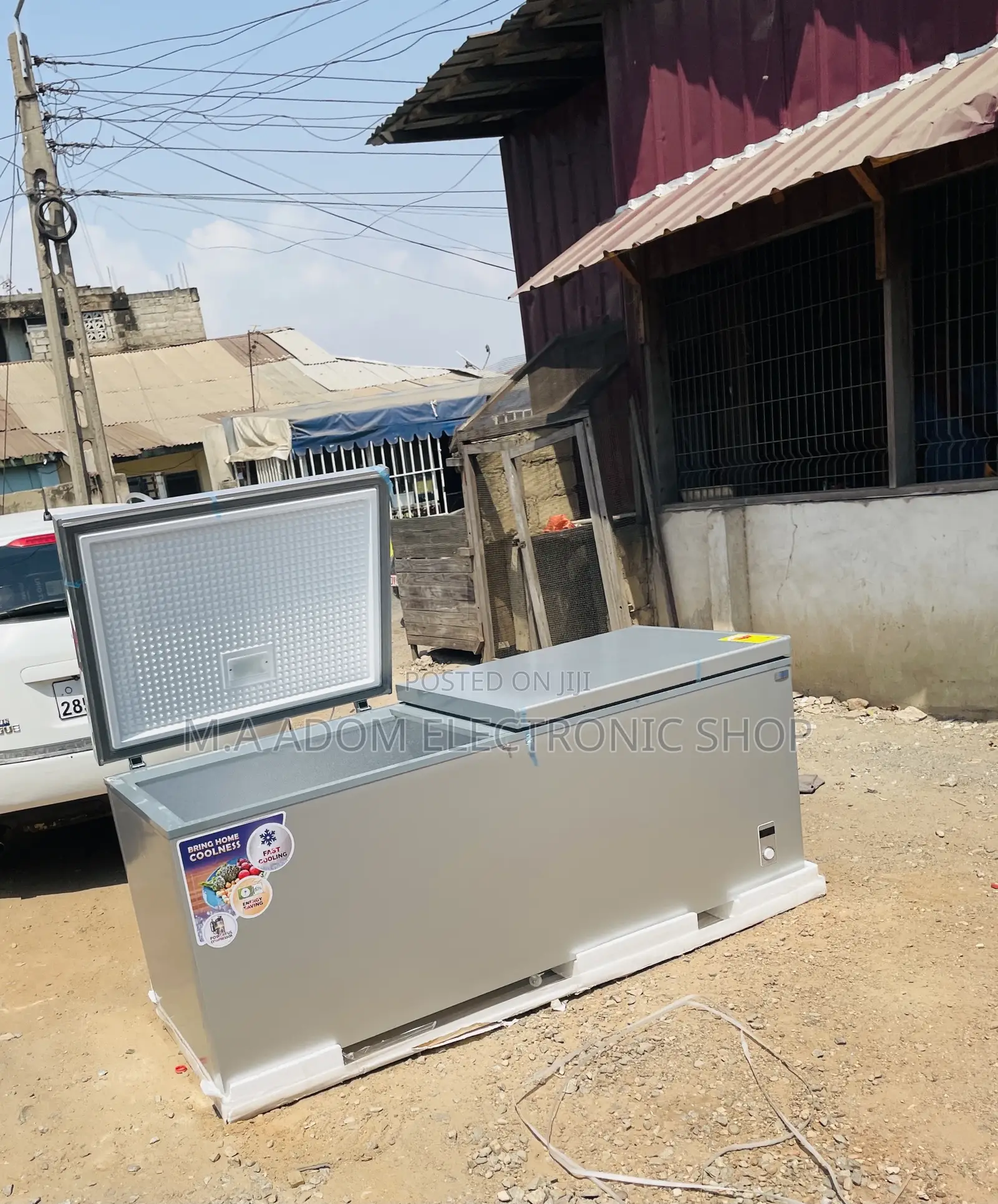 Efficient Nasco Nas 1200FL -DD 2 Door Chest Freezer.