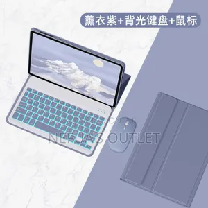 Photo - Honor Tablet Protector Cover, With Keyboard, Mouse, and Pen