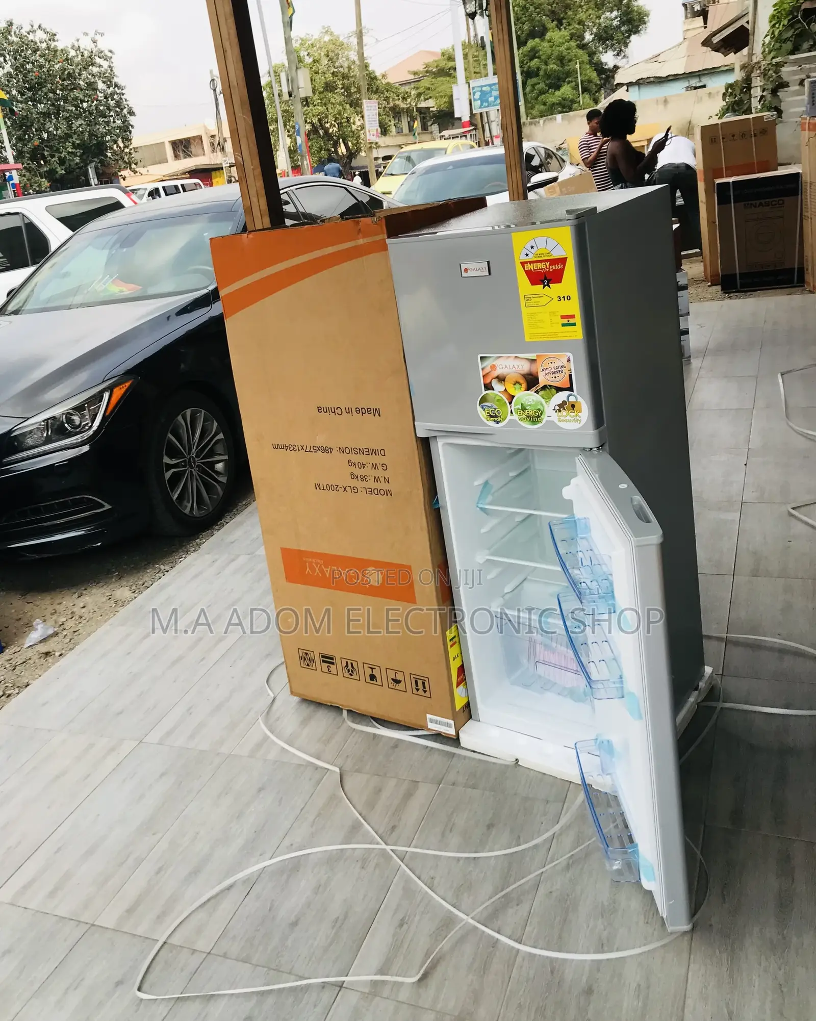 Stay Chill With Galaxy 200bf Double Door Refrigerator.