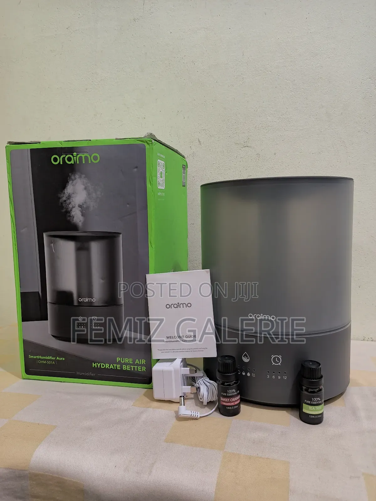 Oraimo Smart Humidifier Aura 4l Plus Essential Oil ×2