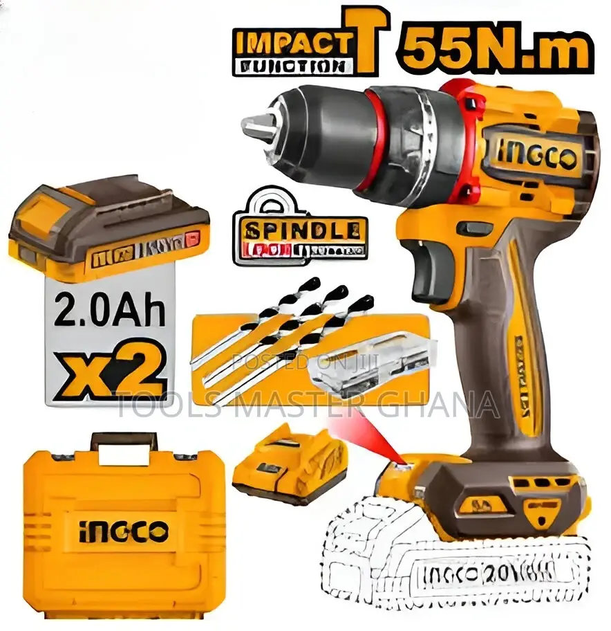Compact Brushless Cordless Impact Drill - Cidli20558