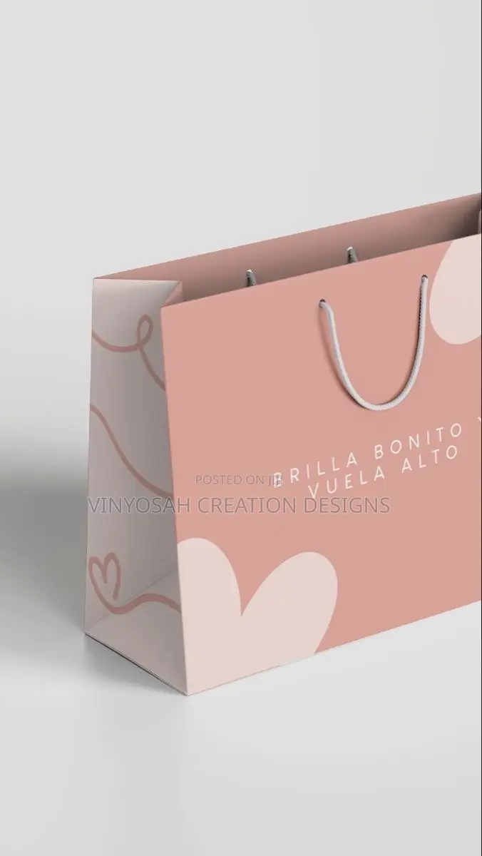 Paper Bag Design With Printing