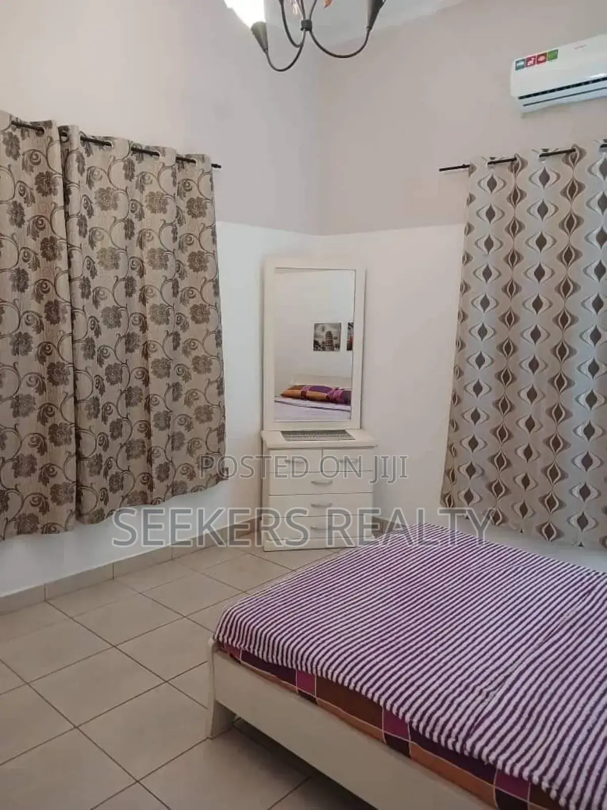 Furnished 3bdrm House in Seekers Realty, Osu for rent