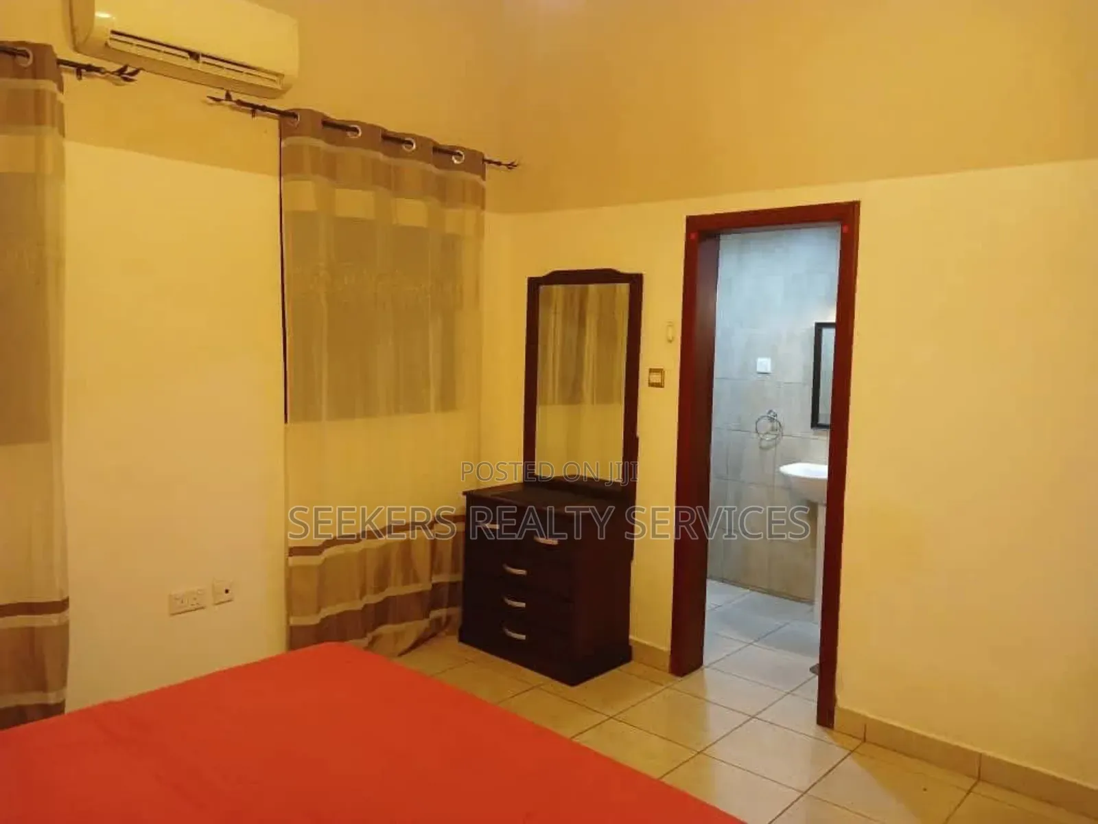 Furnished 3bdrm House in Seekers Realty, Osu for rent