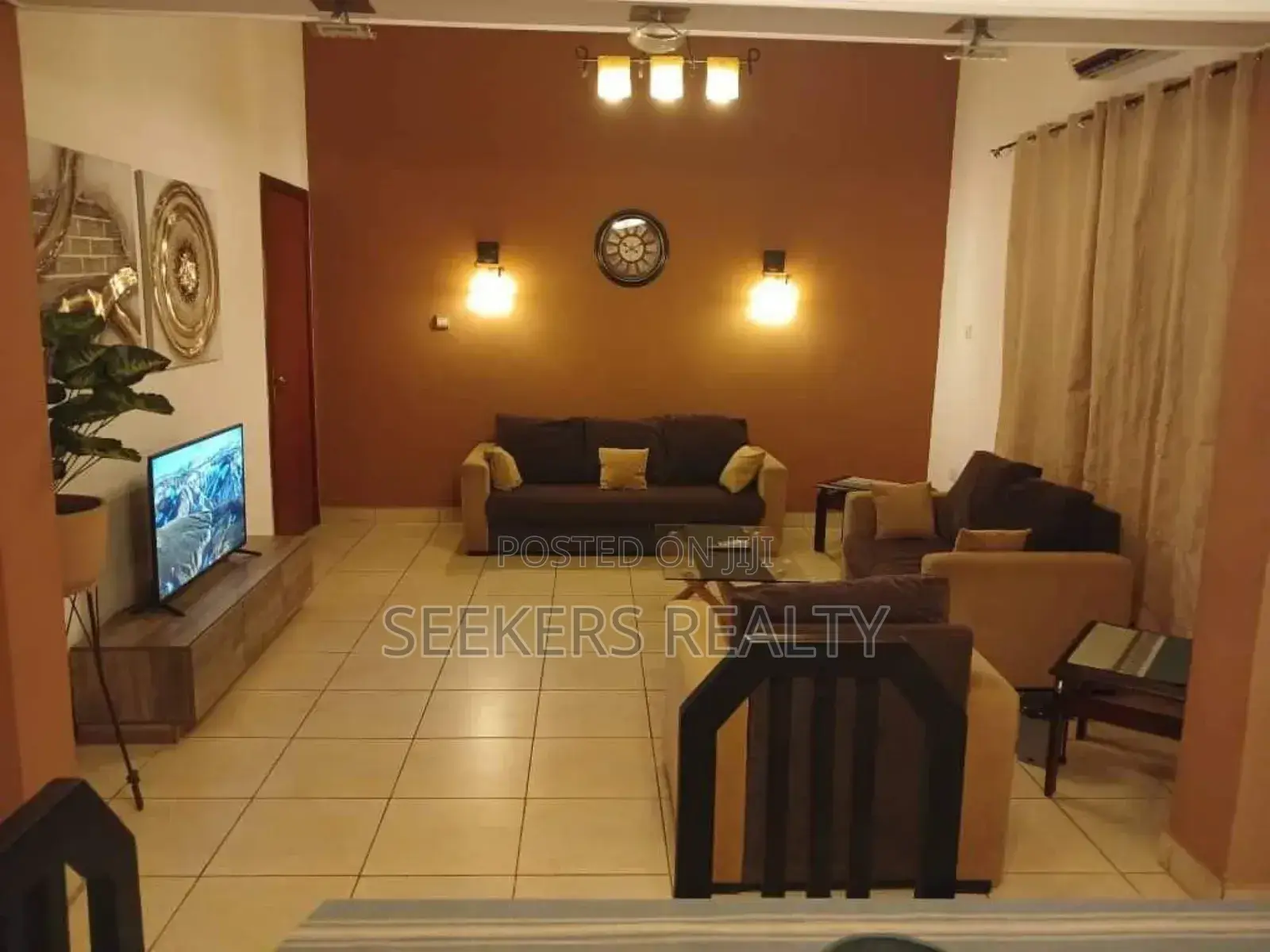 Furnished 3bdrm House in Seekers Realty, Osu for rent
