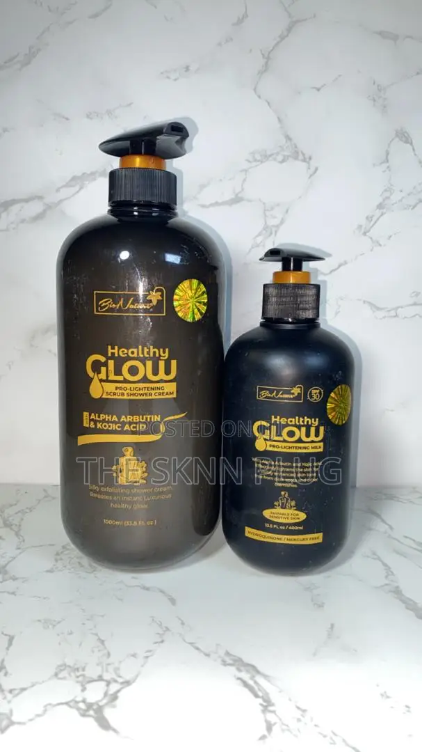 Healthy Glow Pro Lightening Body Milk Shower Cream