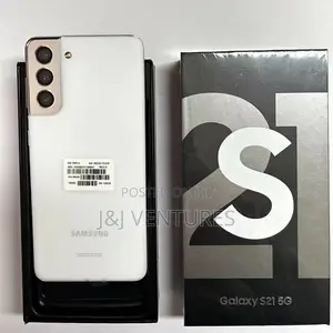 New Samsung Galaxy S21 5G 128 GB Silver