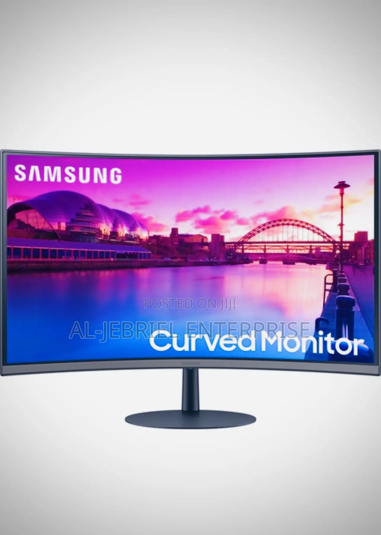 32” Samsung Curved Display Monitor—Black