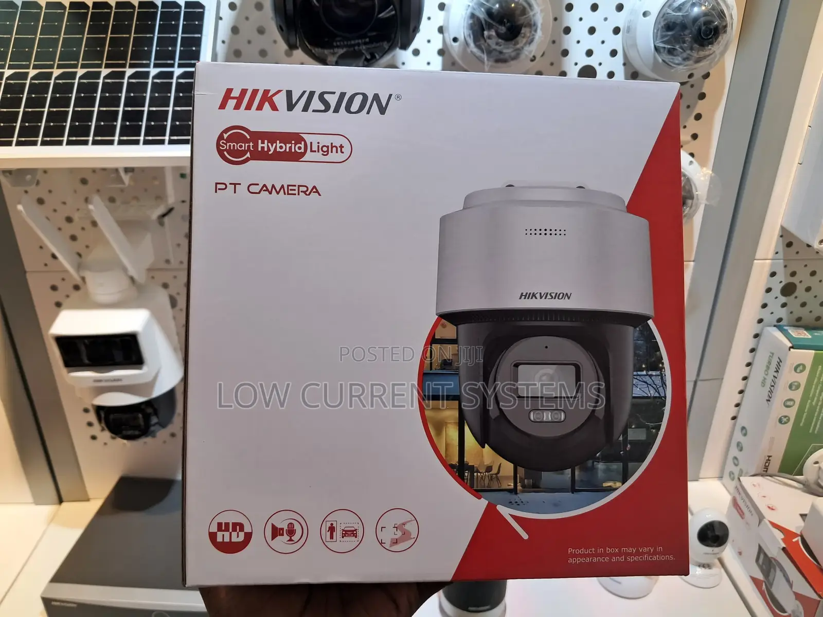 Hikvision IP 4MP PT ROTATABLE Mic Speaker Poe Hybrid Camera