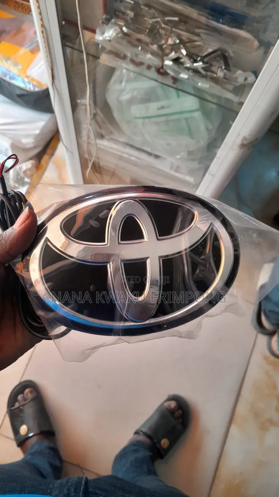 Toyota Corolla Camry Highlander Rav4 Glass Crown With Led
