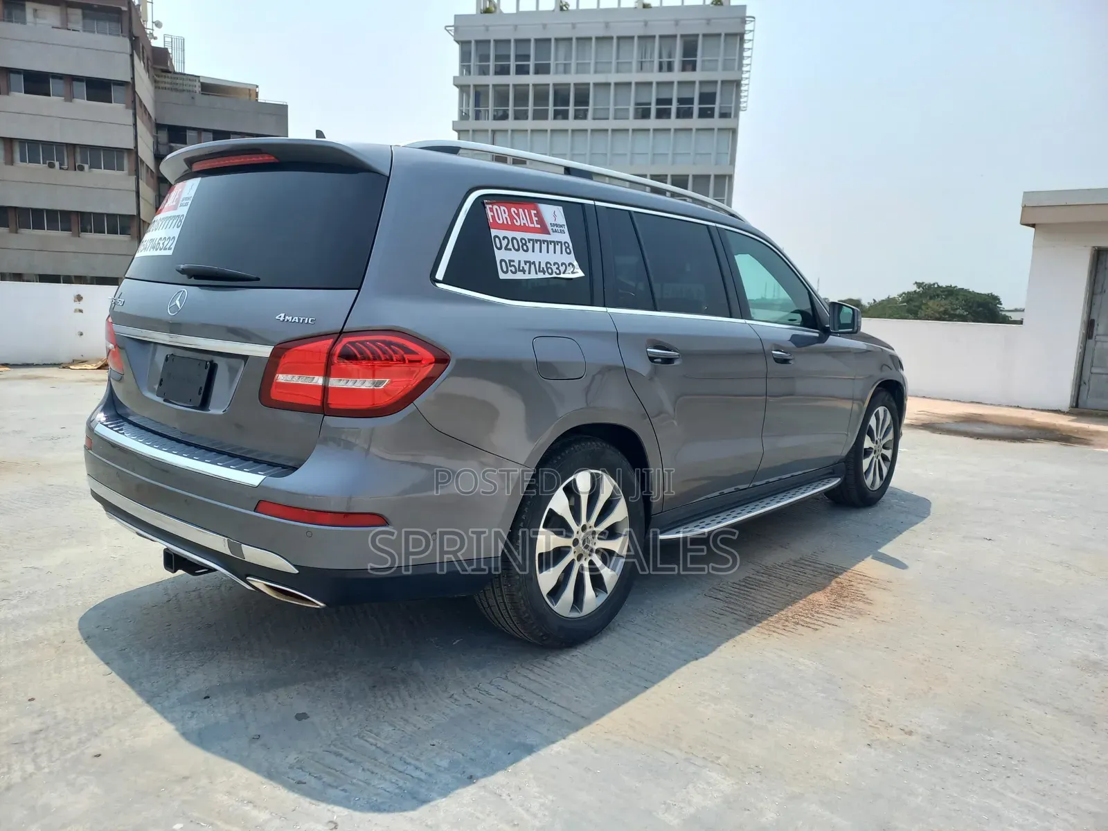 Mercedes-Benz GLS-Class 2018 Gray