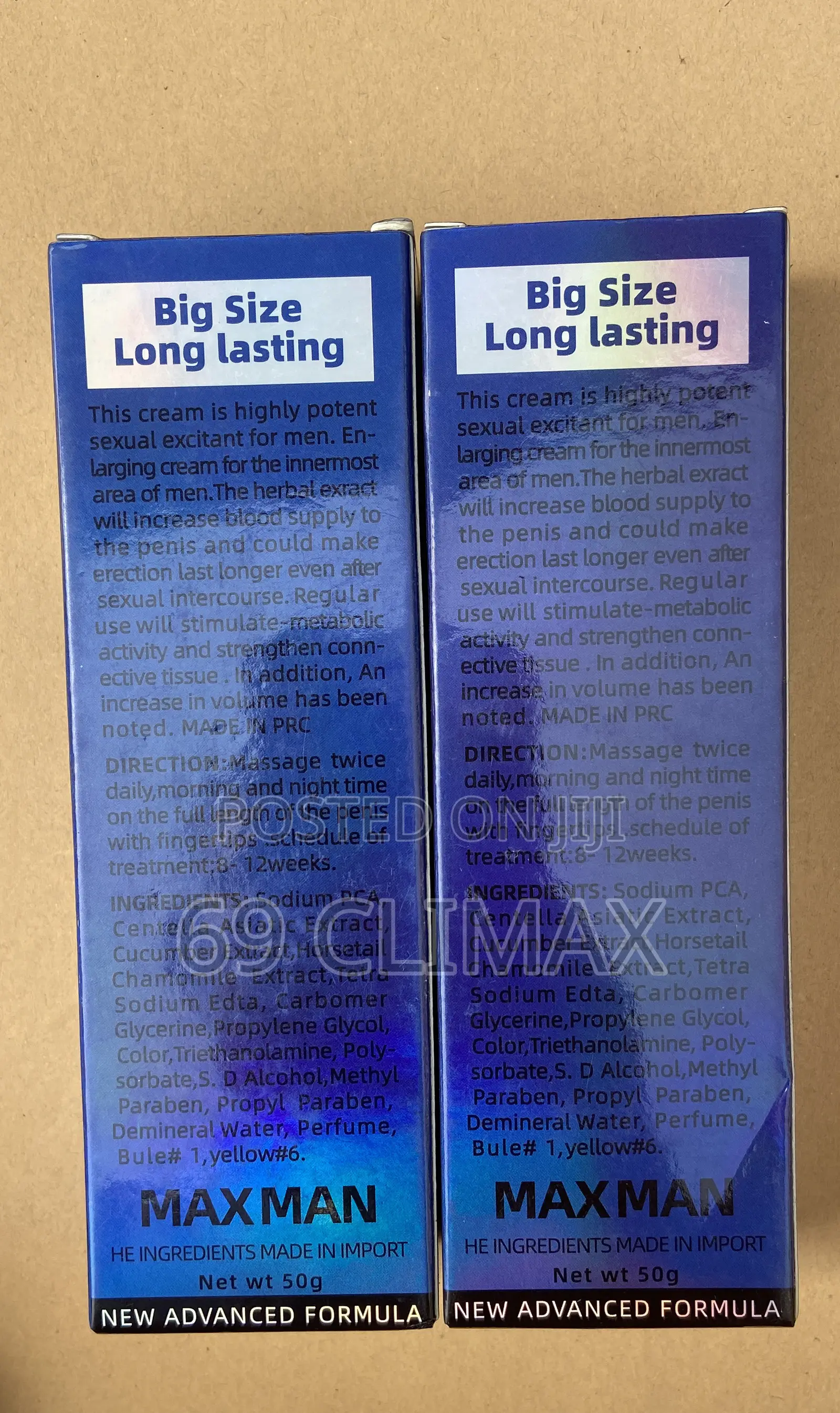 Maxman Cream(Enlargement)