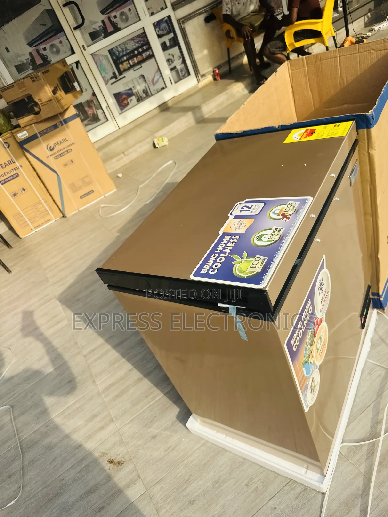 Modern Chill Single Door Chest Freezer 200l Nasco.
