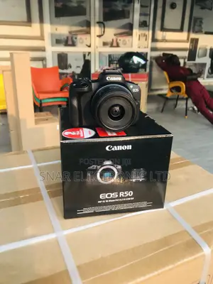 Authentic Canon EOS R50 Mirrorless Camera Rf-S18-45mm