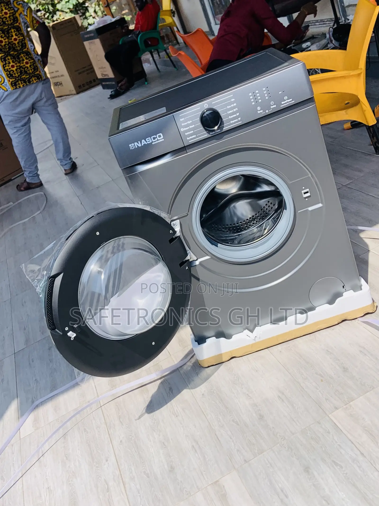 Nasco Whisperwash 8kg Front Load Fullauto Inverter Washer