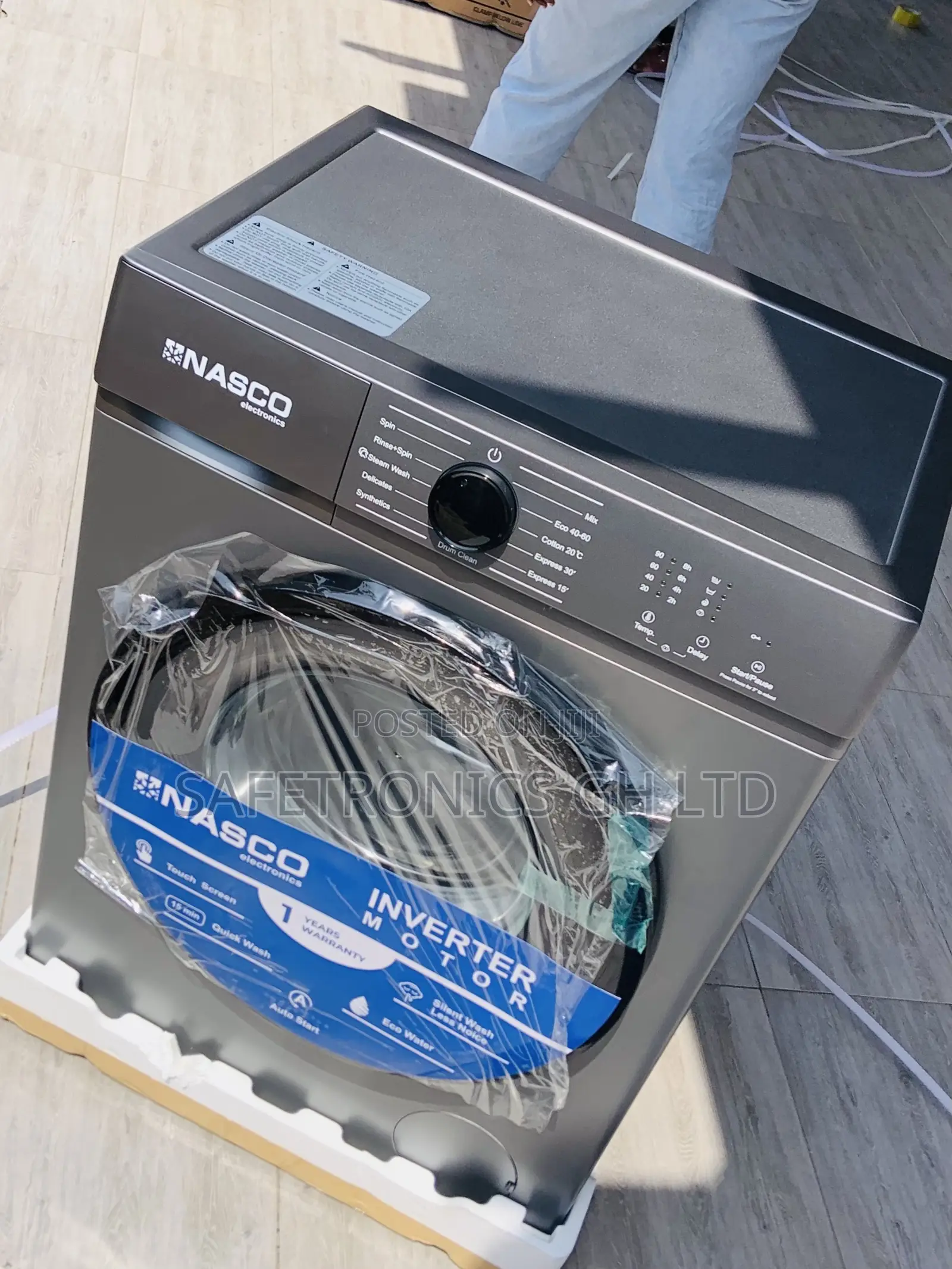 Super Good Nasco 8kg Fullauto Front Load Washingmachine