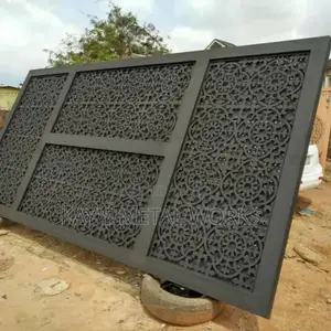 Modern CNC Laser Cut Gate | Custom Metal Gate Design