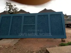 Modern CNC Laser Cut Gate | Custom Metal Gate Design