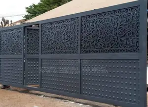 Modern CNC Laser Cut Gate | Custom Metal Gate Design