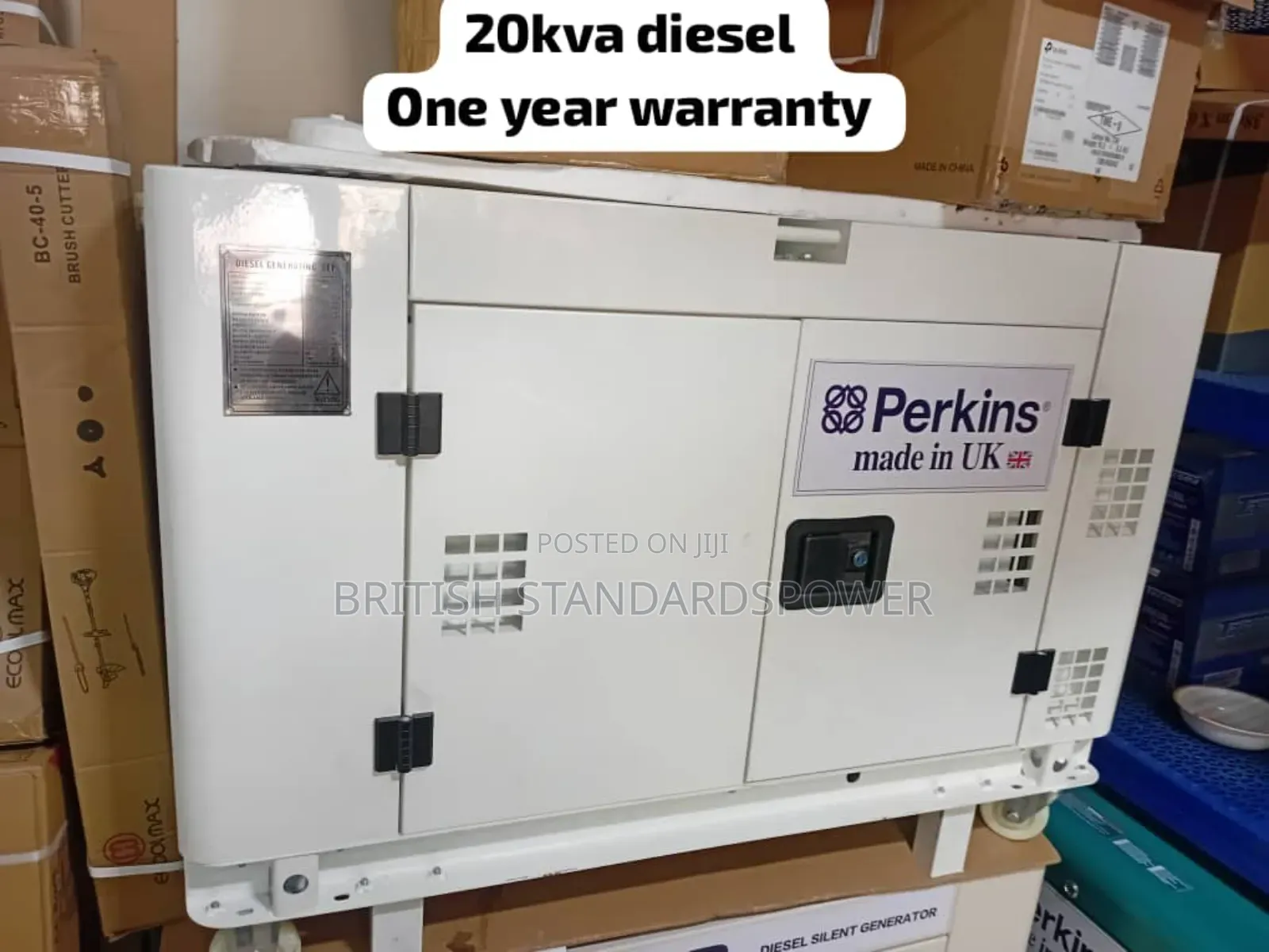 Original Perkins Genset With 100% Copper Engine