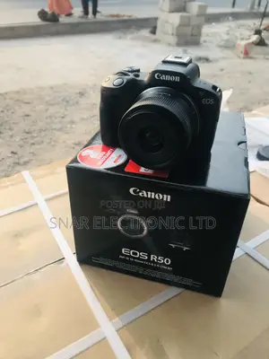 Stronger Canon EOS R50 Mirrorless Camera Rf-S18-45mm
